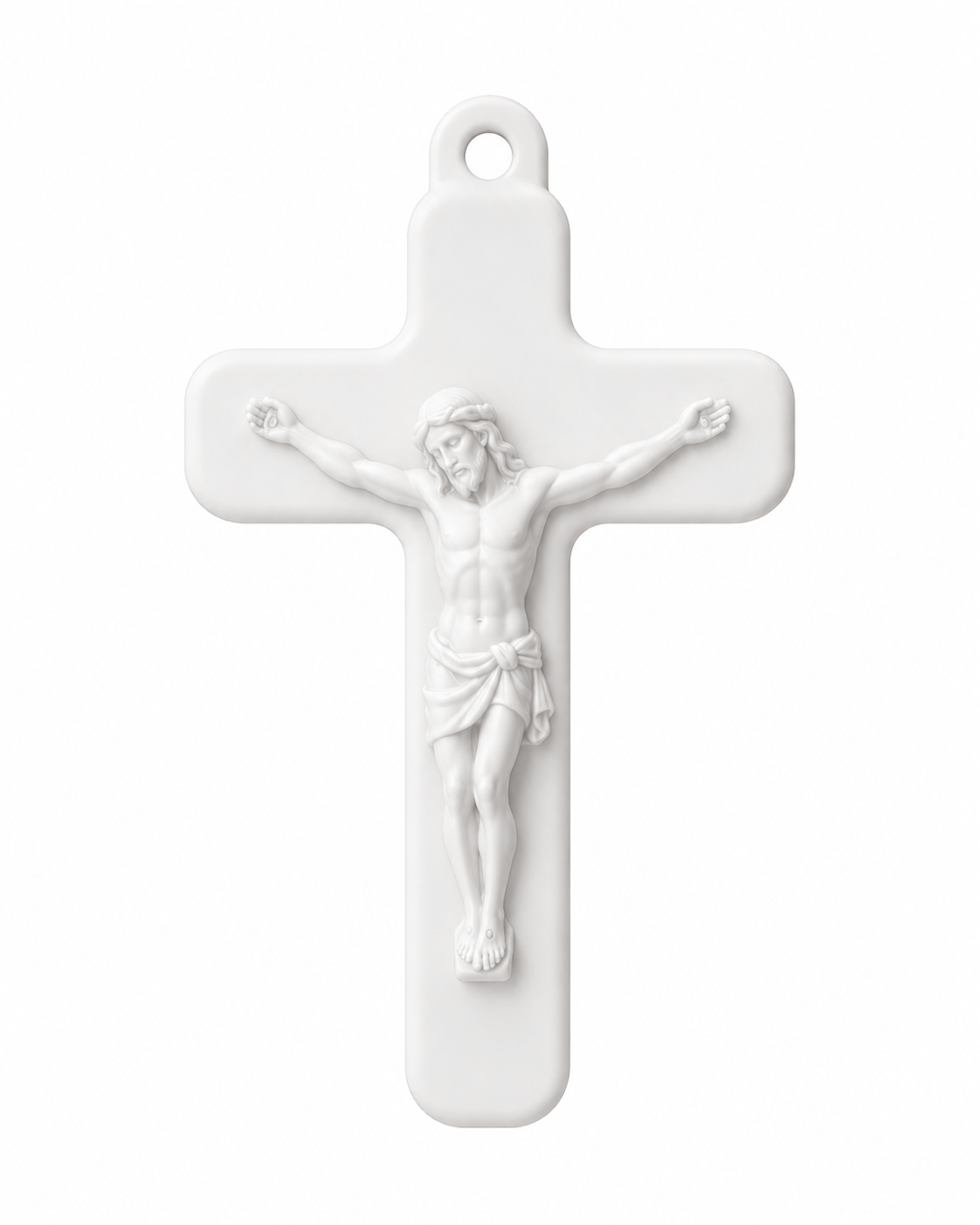 Jesus Christ Keychain - Crucifix Design